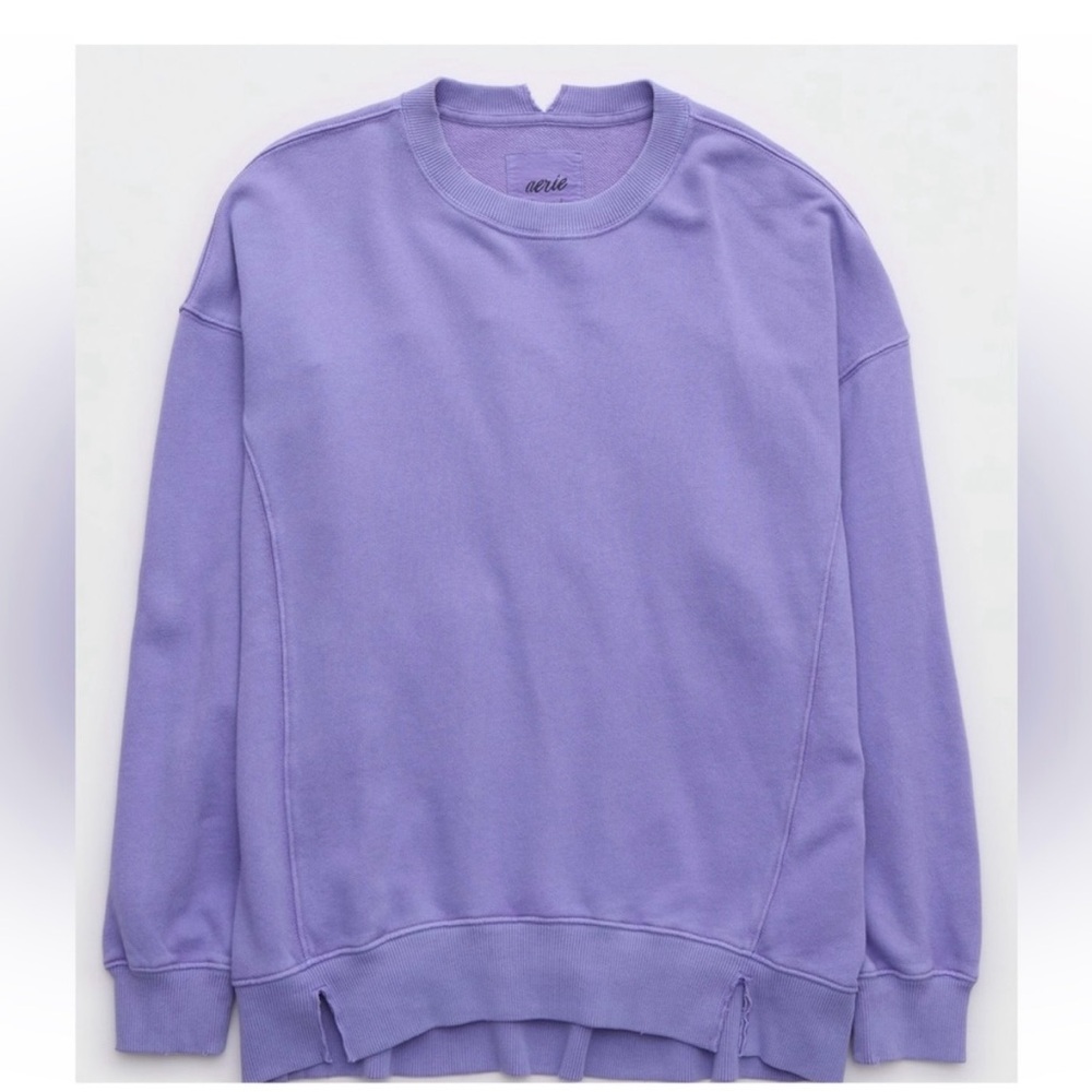 Aerie The Chill Crew Sweatshirt Size M NWT